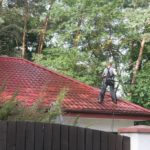 Mycie dachów domków jednorodzinnych